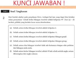 Kunci Jawaban Matematika Kelas 8 Halaman 26 Kurikulum Merdeka Selisih Kedua Bilangan Tersebut Adalah Kelipatan 99