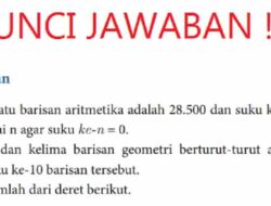Suku Ketiga dan Kelima Barisan Geometri Berturut-turut Adalah 20 dan 80 Tentukan Suku Ke-10 Barisan Tersebut
