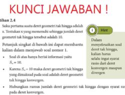 Tentukan Jumlah Deret Geometri Tak Hingga 4 + 12 + 36 + 108 +