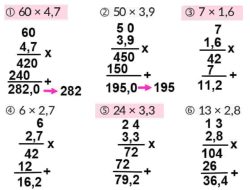 Ayo Hitunglah Perkalian di Bawah Ini dalam Bentuk Vertikal 60 × 4,7