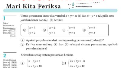 Kunci Jawaban Matematika Kelas 8 Halaman 42 Kurikulum Merdeka Mari Kita Periksa dengan caranya