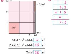 Kunci Jawaban Matematika Kelas 5 Volume 1 Halaman 33 Kurikulum Merdeka Berapa Luas Dari Sebuah Taman Bunga
