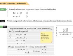 Kunci Jawaban Matematika Kelas 8 Halaman 36 Kurikulum Merdeka Selesaikan Setiap Sistem Persamaan Berikut