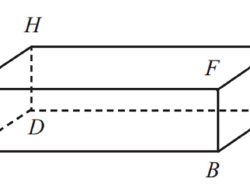 Tentukan Panjang Diagonal Ruang Balok di Bawah Ini dengan Panjang Rusuk AB = 12 cm BC = 5 cm dan CG = 4 cm