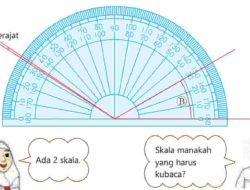 Ayo Temukan Cara Mengukur Sudut yang Lebih Besar Dari 180° Matematika Kelas 4
