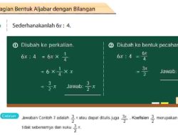 Ilzar Mengubah (8x – 3) : 2 Ke dalam Pecahan Seperti Ditunjukkan di Samping Ini