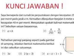 Kunci Jawaban Matematika Kelas 7 Halaman 71 Kurikulum Merdeka Saya Bersepeda Dari Rumah Ke Perpustakaan dengan Kecepatan 250 m Per Menit