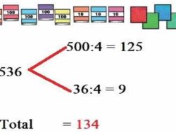 Ada 536 Lembar Kertas Tersebut Dibagi Sama Rata Kepada 4 Anak Berapa Lembar yang Akan Diterima Setiap Anak
