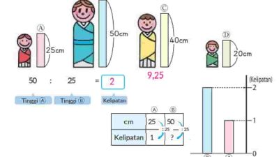 Kunci jawaban Matematika kelas 5 halaman 84 85 volume 1 kurikulum merdeka Ada 4 boneka kayu dari Jepang seperti pada gambar di bawah ini