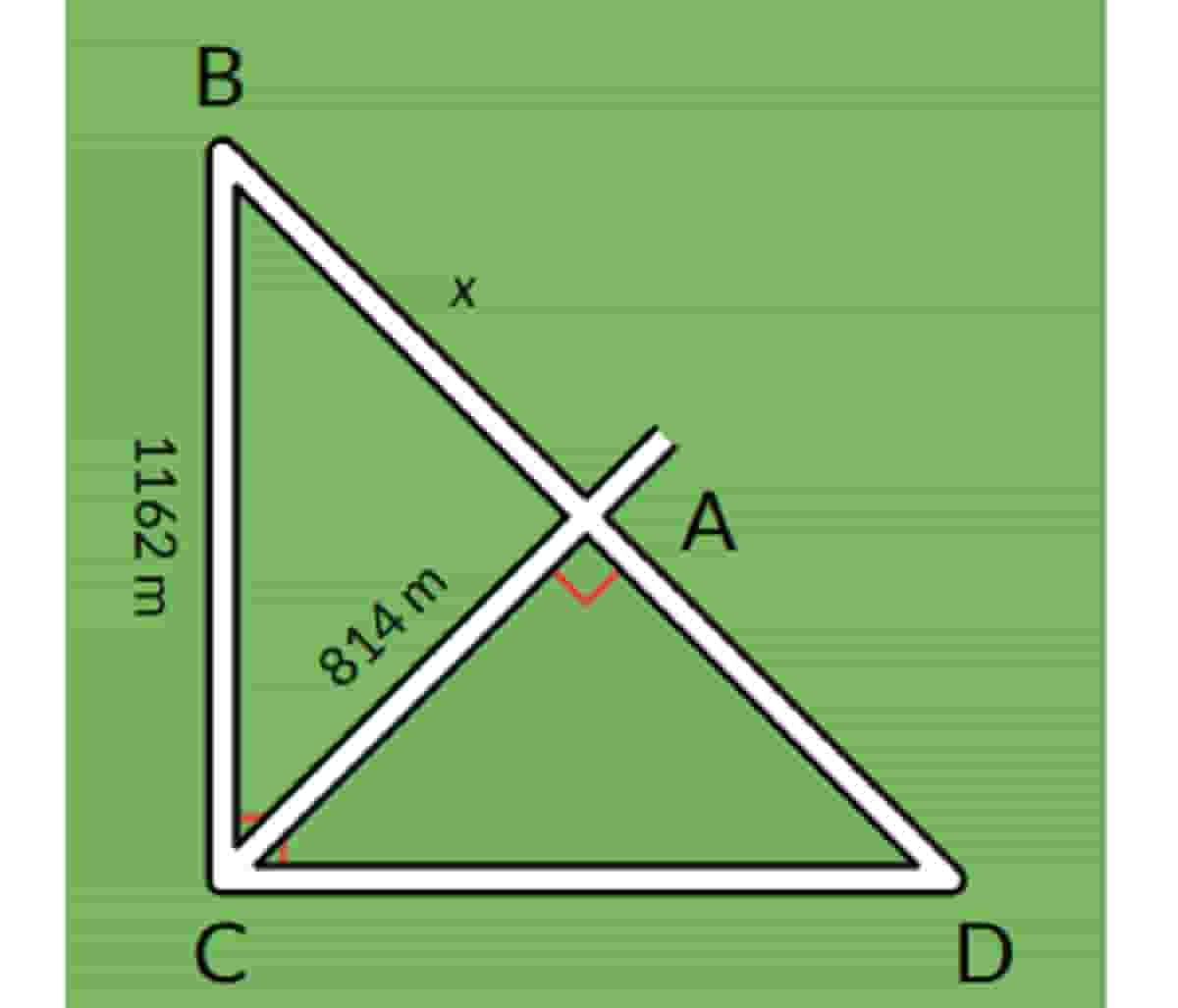 Diketahui tan A = sisi depansisi samping = 43 Gambarlah dua segitiga siku-siku yang berbeda