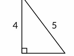 Jika ∠A = θ dan cos θ = 4/5 Tandai ∠A Pada Gambar Segitiga di Samping