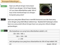 Pada Contoh 3 Berapa Banyaknya Kopi yang Harus Ditambahkan Pada 200 ml Susu