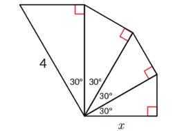 Terdapat Susunan Beberapa Segitiga Siku-siku Seperti Berikut