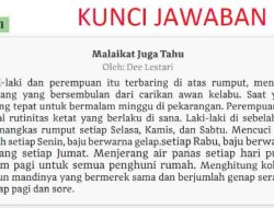 Unsur Cerpen Jawaban Tema Pesan Malaikat Juga Tahu Bahasa Indonesia Kelas 11