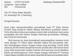 Sebagai Sebuah Surat Penawaran Apakah Bahasa Surat Tersebut Sudah Cukup Baik dan Santun