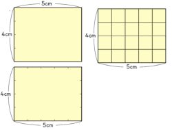 Panjangnya 4 Cm Berapa Banyak Persegi Cm² yang Disusun Secara Tegak